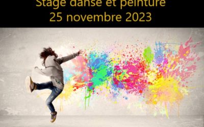 STAGE d’art-thérapie en danse-peinture 25 nov 2023