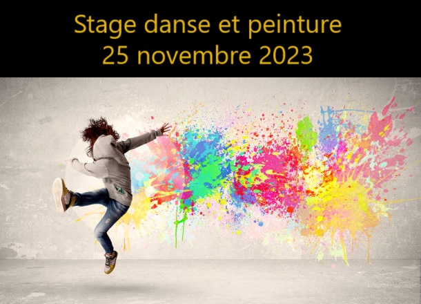 STAGE d’art-thérapie en danse-peinture 25 nov 2023